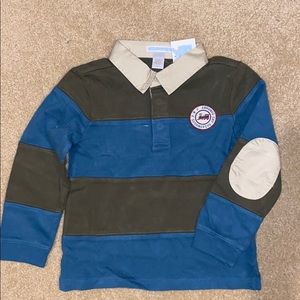 NWT Rugby shirt by Janie & Jack